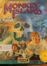 Secret Monkey Island (Lucasfilm 1988) per ST (Box 4 dischi codice manuale) 