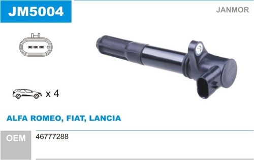 Bobina accensione janmor - accensione,