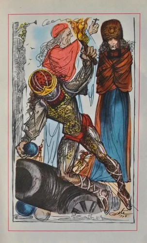 Salvador dali crociata - dali:,