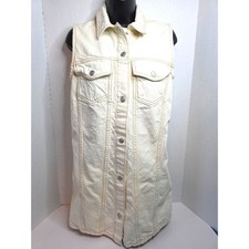 Abito lungo ZARA panna denim