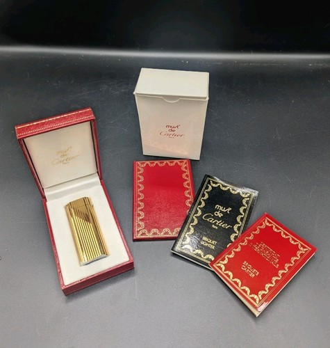 Accendino cartier must godron - cartier,