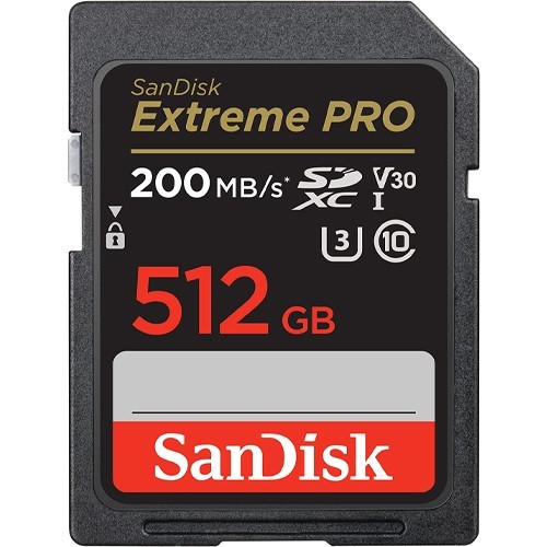 Sandisk 512 extreme - 512, pro
