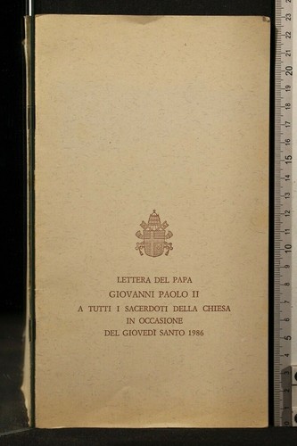 Lettera del papa giovanni - papa,