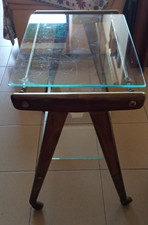 Carrello porta TV vintage anni 50 da ristrutturare 65x42x65h