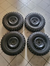 4 cerchi in ferro neri fiat