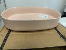 Lavabo ovale in ceramica