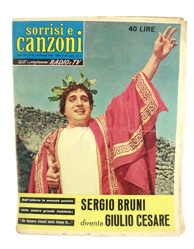Rivista sorrisi canzoni - rivista, e