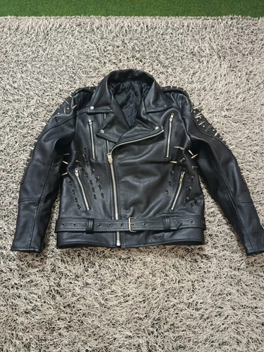 Giacca motociclista punk metal - motociclista,