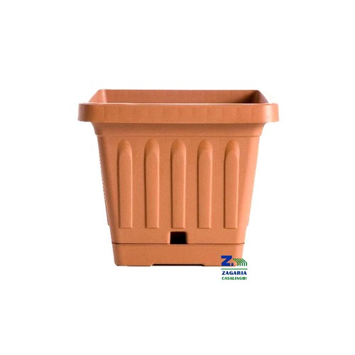 Vaso quadrato modello terra - quadrato, cm
