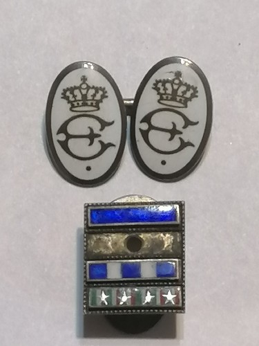 Gemelli spilla distintivo - +, di