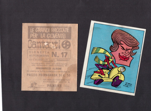 Cantanti 1969 panini - 69,