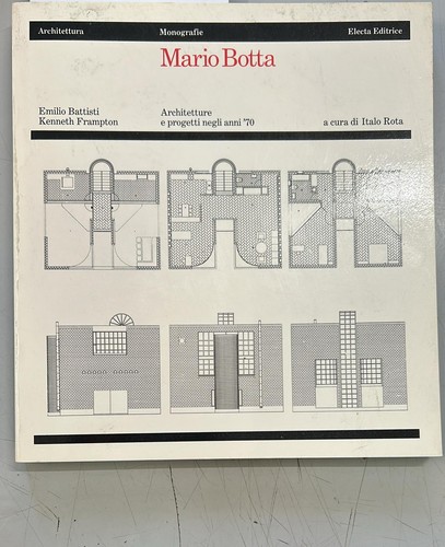 Mario botta monografie - mario,