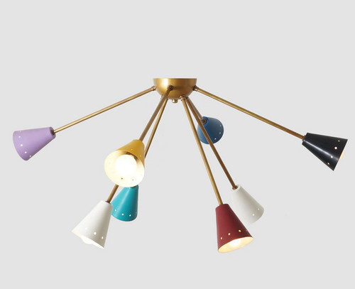 Lampadario sputnik starburst - lampadario,