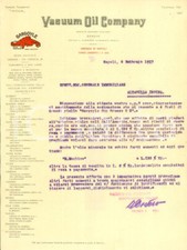 1917 GENOVA Vacuum Oli Company