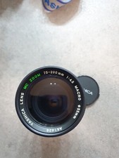 Yashica Obiettivo MC ZOOM 75-200 mm DA Rivedere TRACCE DI MUFFE Come Da Foto!