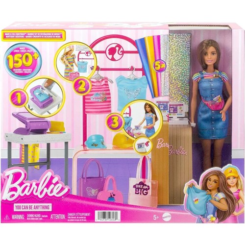 Barbie playset boutique moda - boutique,