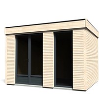 CASETTA IN LEGNO DA GIARDINO PREFABBRICATA DECOR ET JARDIN "DECOR HOME 9MQ" I...