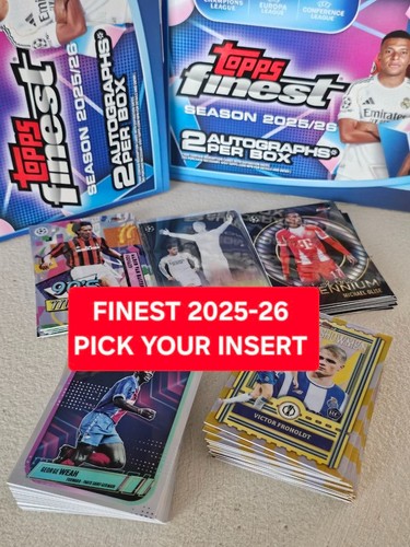 Topps finest ucc - topps, 2025/26