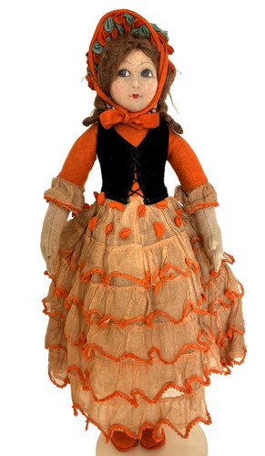 Antica bambola vintage - , 20"