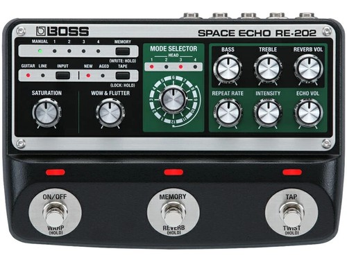 Boss 202 space echo pedale - re-202,