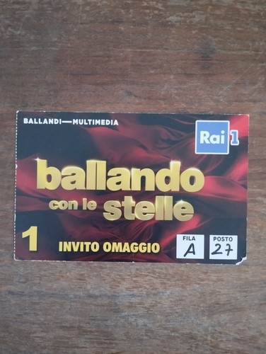 Invito omaggio rai ballando - invito,