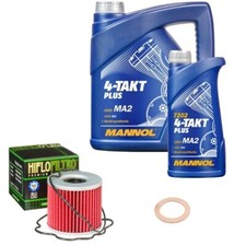Suzuki GSX 1100 EF carena completa GV71C 1985, MN 10W40 5L, kit filtro olio HiFlo
