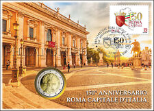 ITALIA BUSTA PNC 2021 - 150' ANNIVERSARIO ROMA CAPITALE D'ITALIA