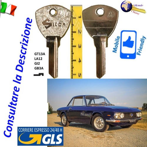 Chiave grezza gt13a epoca - chiave,