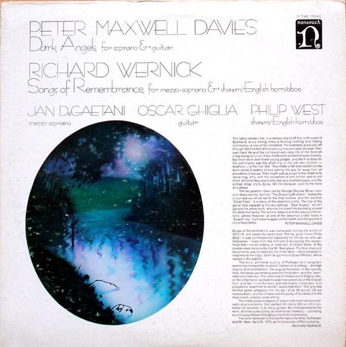 Peter maxwell davies - davies, /