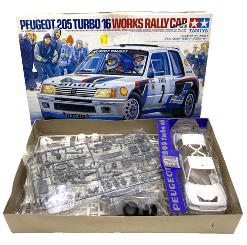 Tamiya peugeot 205 turbo - peugeot, 16