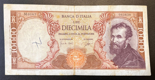 Italia banconota 10000 lire - 10000,
