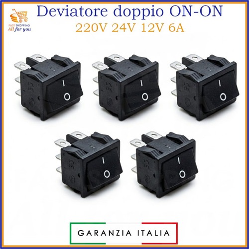 Interruttore doppio deviatore