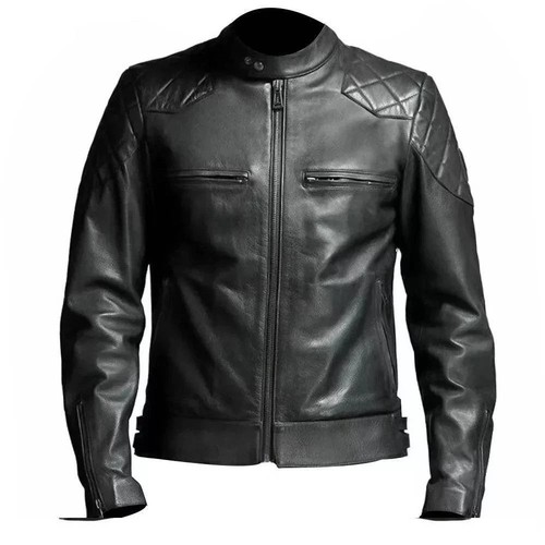Giacca motociclista uomo - giacca,