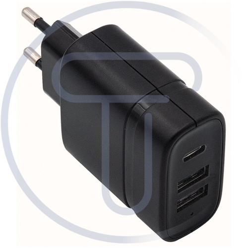Alimentatore usb con 2 - 3a,