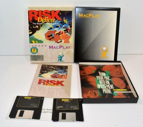 1994 risk deluxe computer game - computer,
