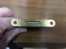 Serratura e chiave completa a 3 vie attacco ottone bagagliaio cassetto porta armadio antico vecchio