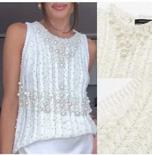 ZARA NUOVO TOP DONNA IN MAGLIA