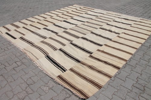 Tappeto vintage righe - tappeto,