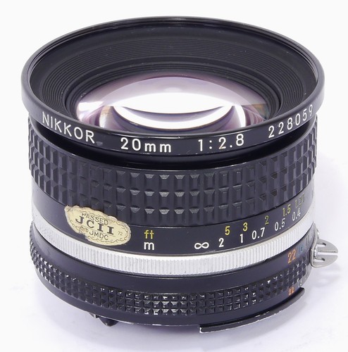 Nikkor 20mm 8 super - 20mm, 1:2.8