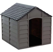 CASETTA PER CANI DOG-KENNEL PP BIG MARRONE/BEIGE 86X84X82H
