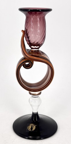 Candelabro vetro artistico - vetro,