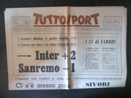 Tuttosport 1963 inter - tuttosport, 79