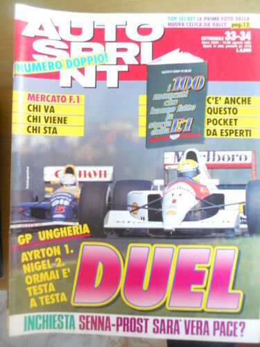 Autosprint 1991 gp - autosprint,