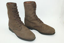 STIVALI TOD'S donna tg 8,5 Europa 39 MARRONE pelle S8627