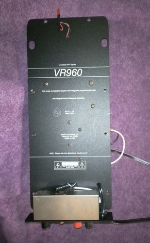 Boston acoustics vr960 - acoustics,