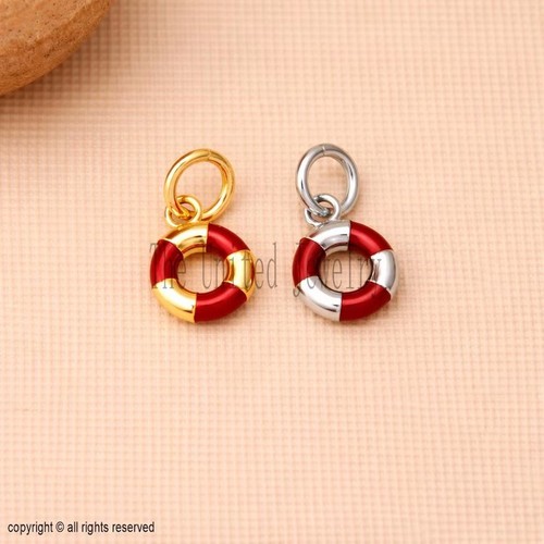 Charm salvagente argento - charm,