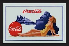Specchio da parete Coca Cola