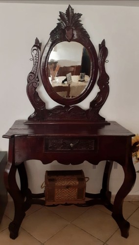 Consolle specchiera vintage - consolle,