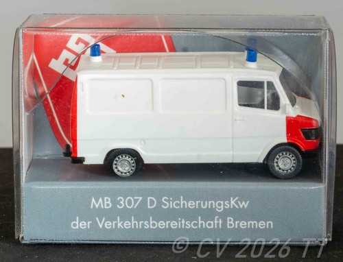 Wiking mercedes mb 307 - 1/87, h0