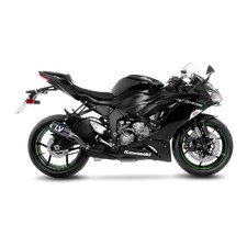 TERMINALE SCARICO LEOVINCE LV-10 CARBON KAWASAKI ZX-6 R 636 ABS 2023 (USA)